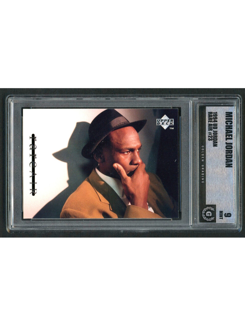 1994 Upper Deck MJ Rare Air #23 Michael Jordan Bulls HOF Graded Mint 9